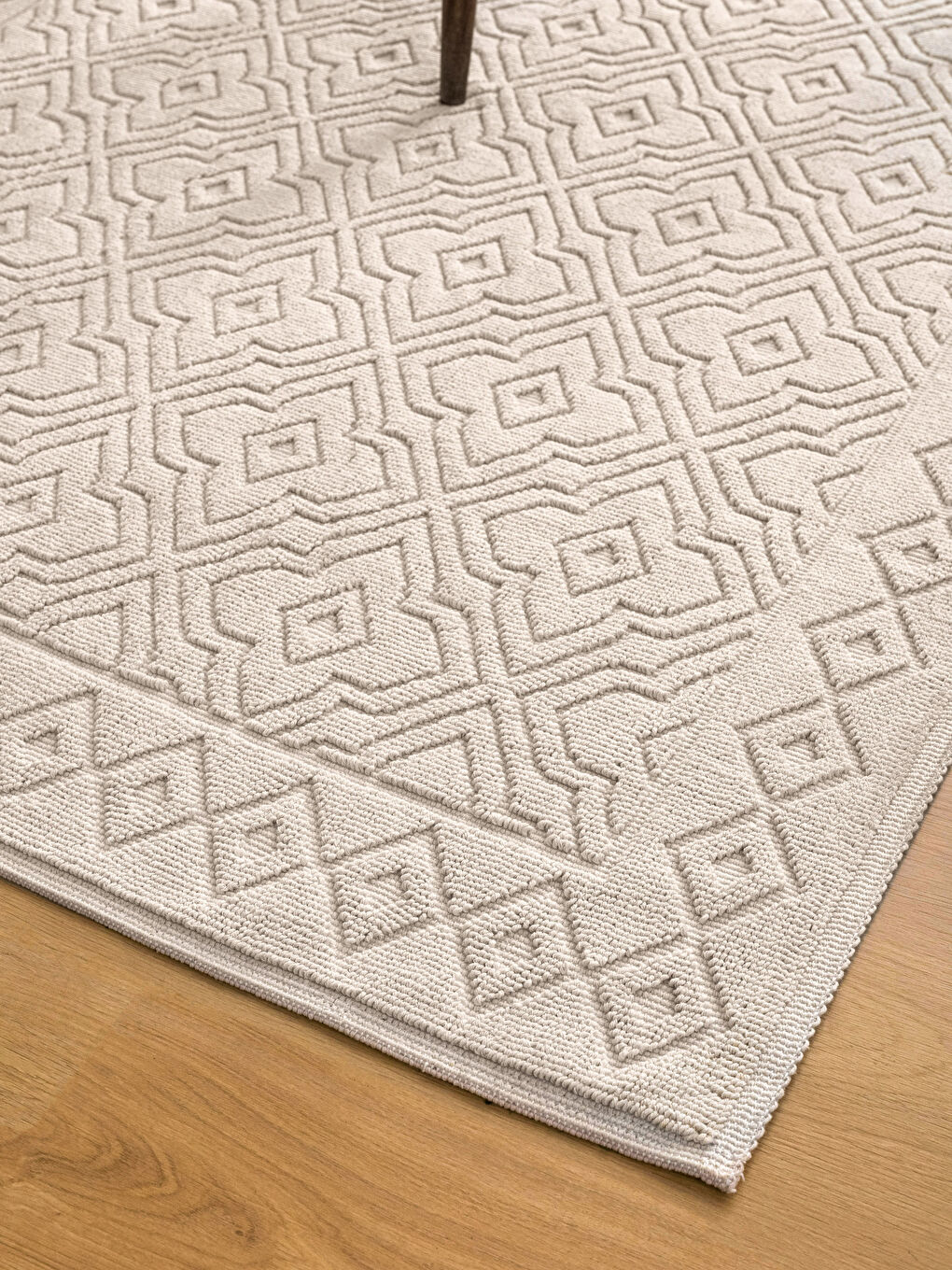 Ekru Desenli Kilim 120x180 cm-1