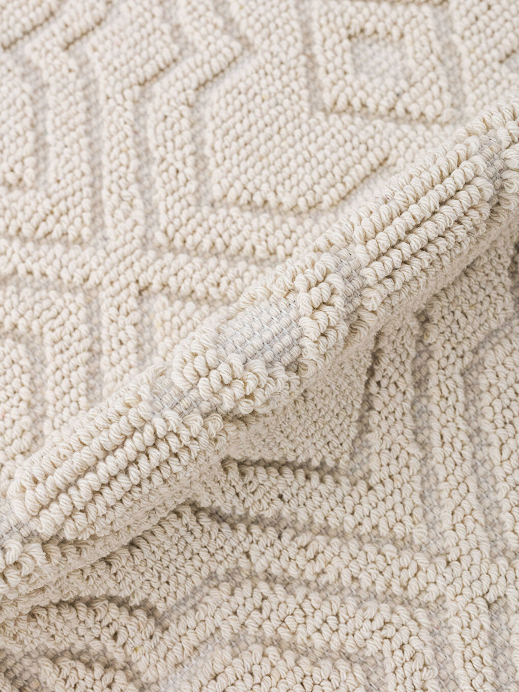 Ekru Desenli Kilim 120x180 cm-2