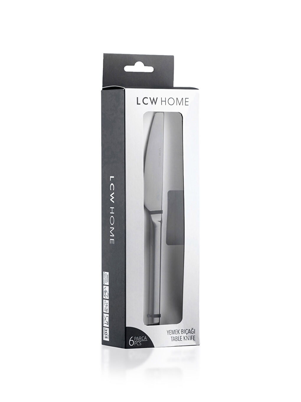 Set de 6 Cuțite de Masă din Oțel-3