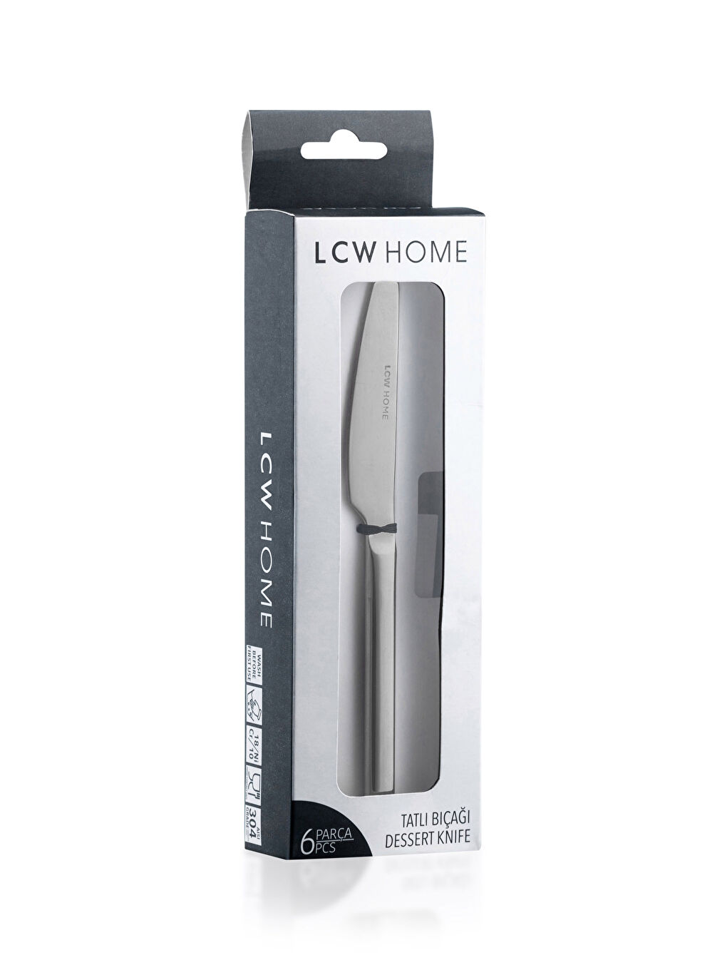 LCW HOME Čelični Set Noževa za Desert, 6-pakovanja -W2IR61Z8-LQJ