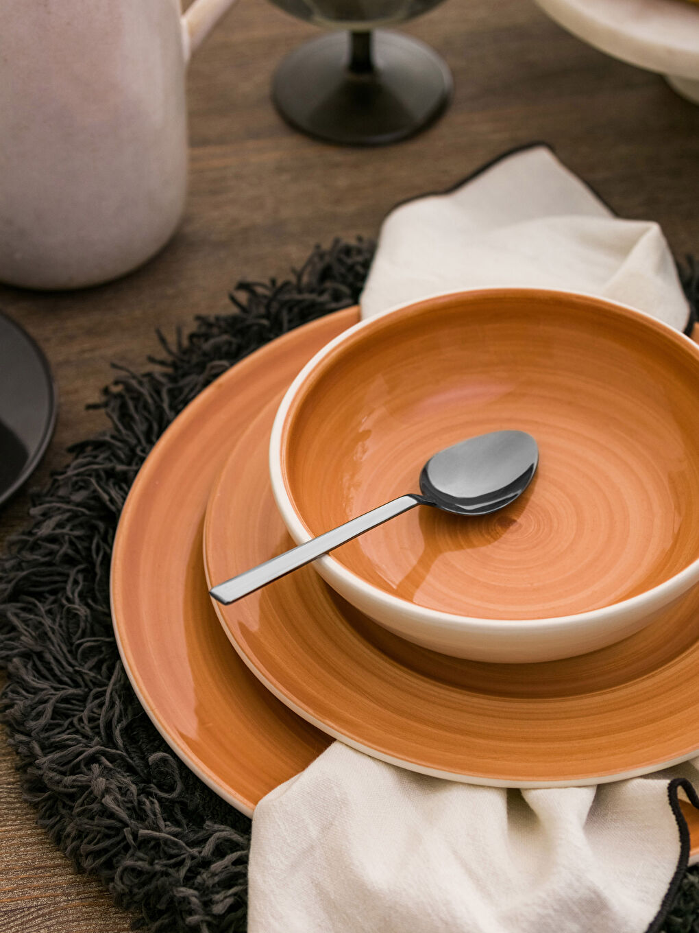 Čelična kašičica za dezert, 6-pakovanja