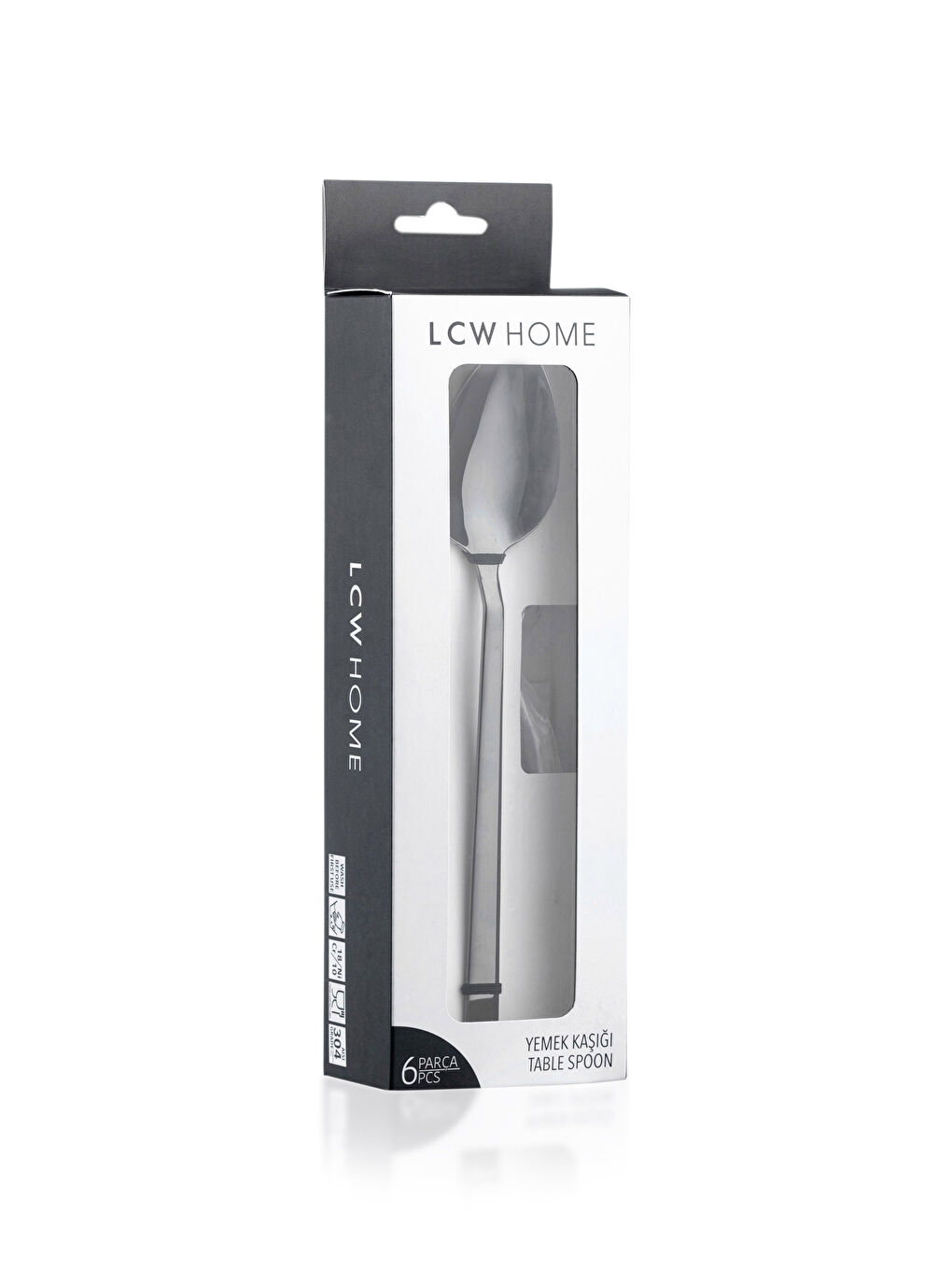 Set Linguri de Masă din Oțel, Pachet de 6-3