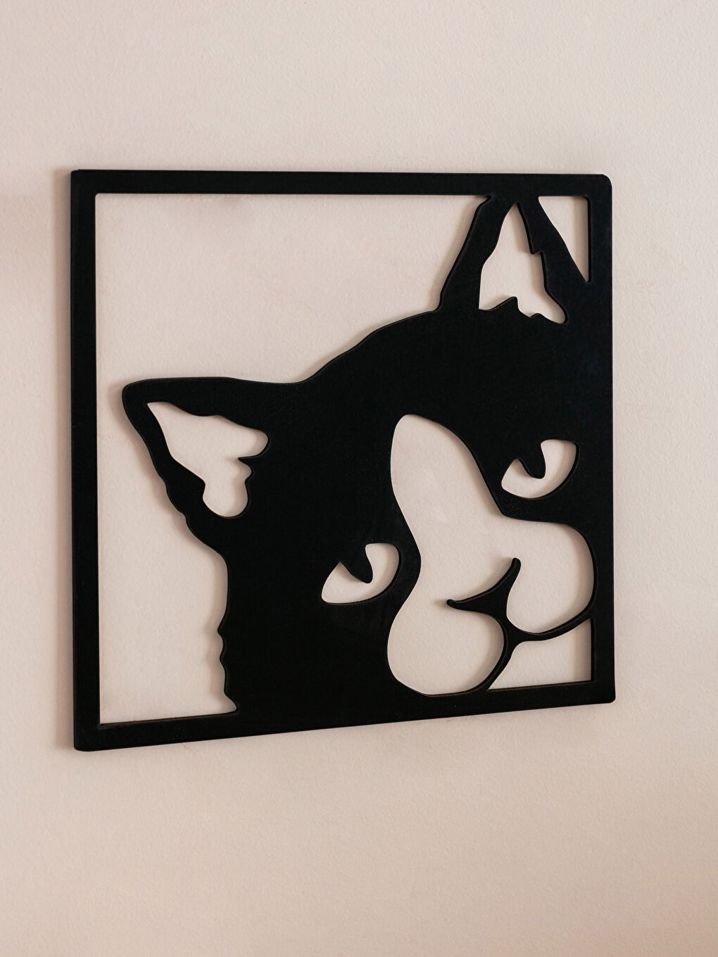 Siyah Ahşap Dekorasyon Eşyası-1