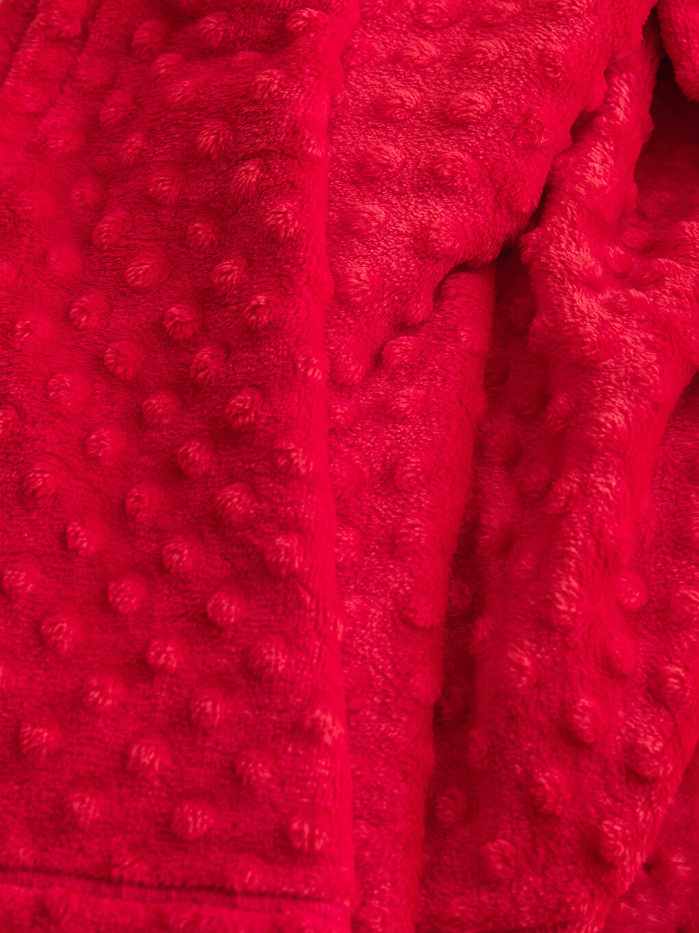 Kırmızı Bebek Tomurcuk Battaniye-1