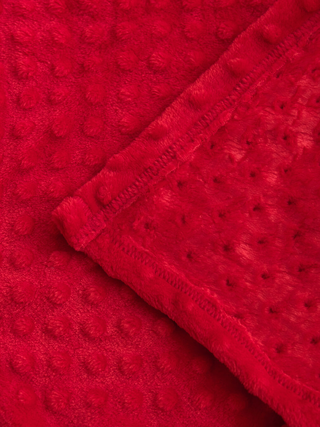 Kırmızı Bebek Tomurcuk Battaniye-2