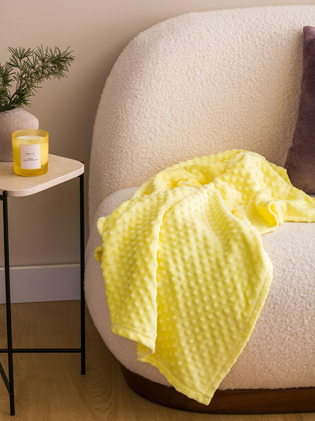 Sarı Bebek Tomurcuk Battaniye