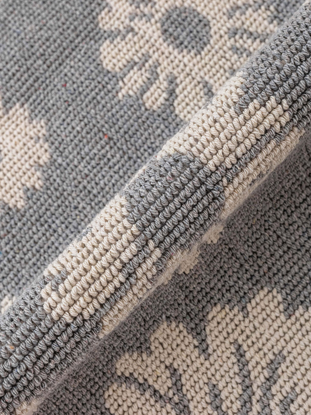 Gri Desenli Banyo Paspası 2'li-1