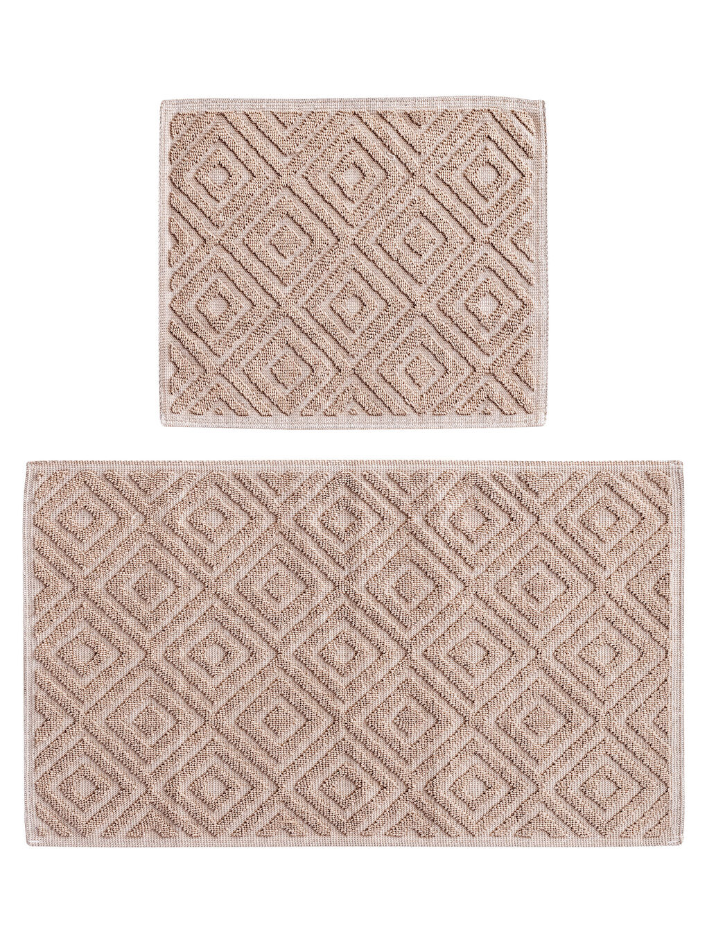 Patterned Bath Mat 2 Pack-4