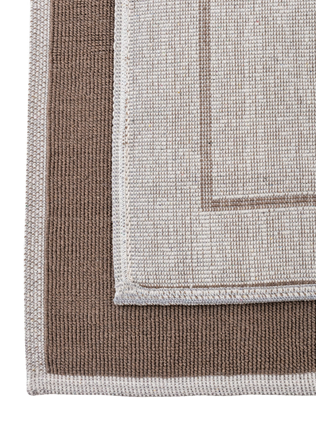 Bej Desenli Banyo Paspası 2'li-2