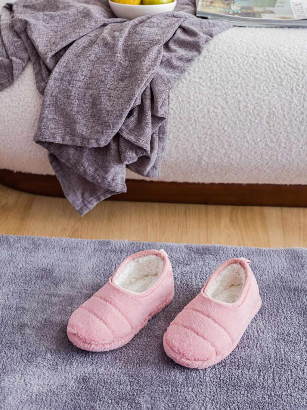 Плюшевые Женские Домашние Тапочки