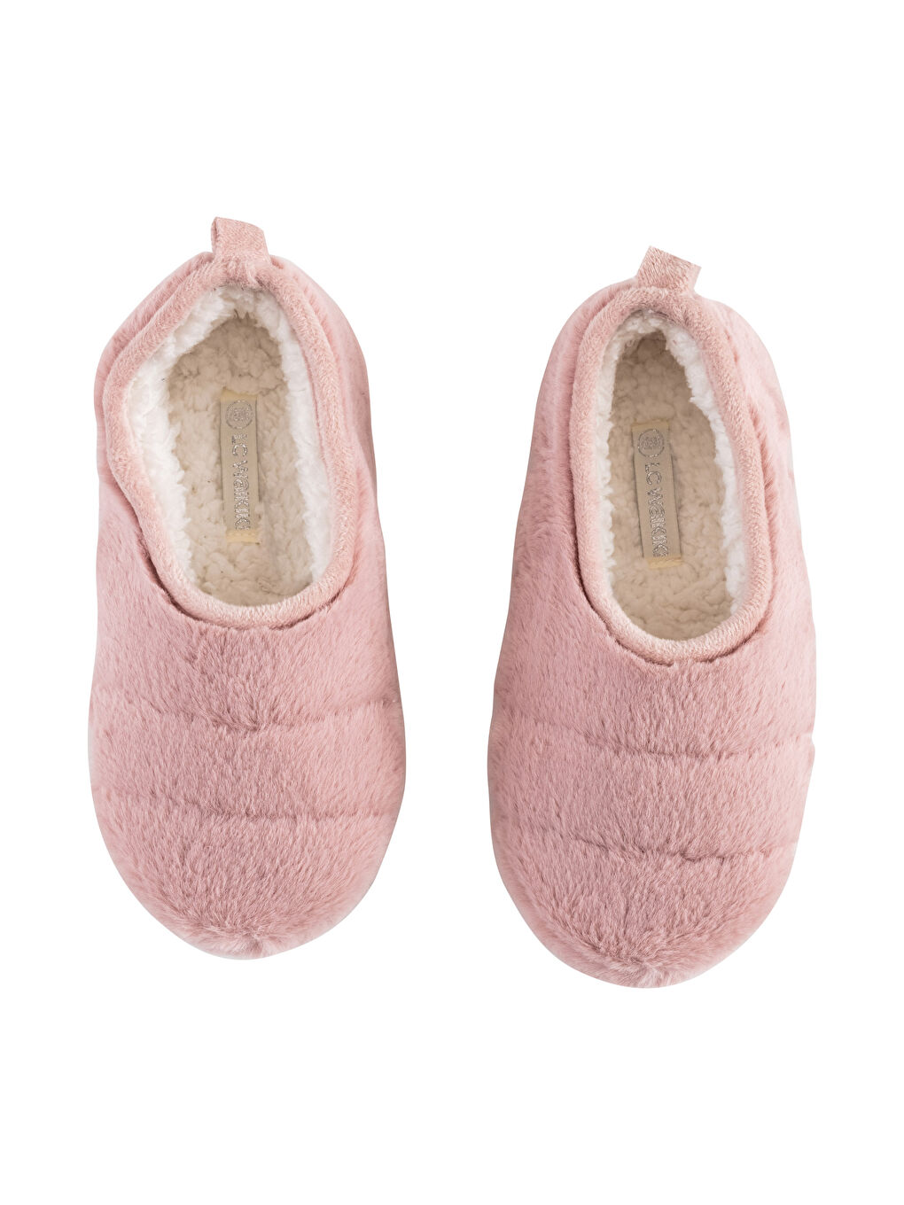 Плюшевые Женские Домашние Тапочки-4