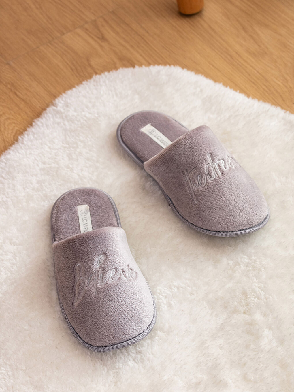 Embroidered Women's Home Slippers-1