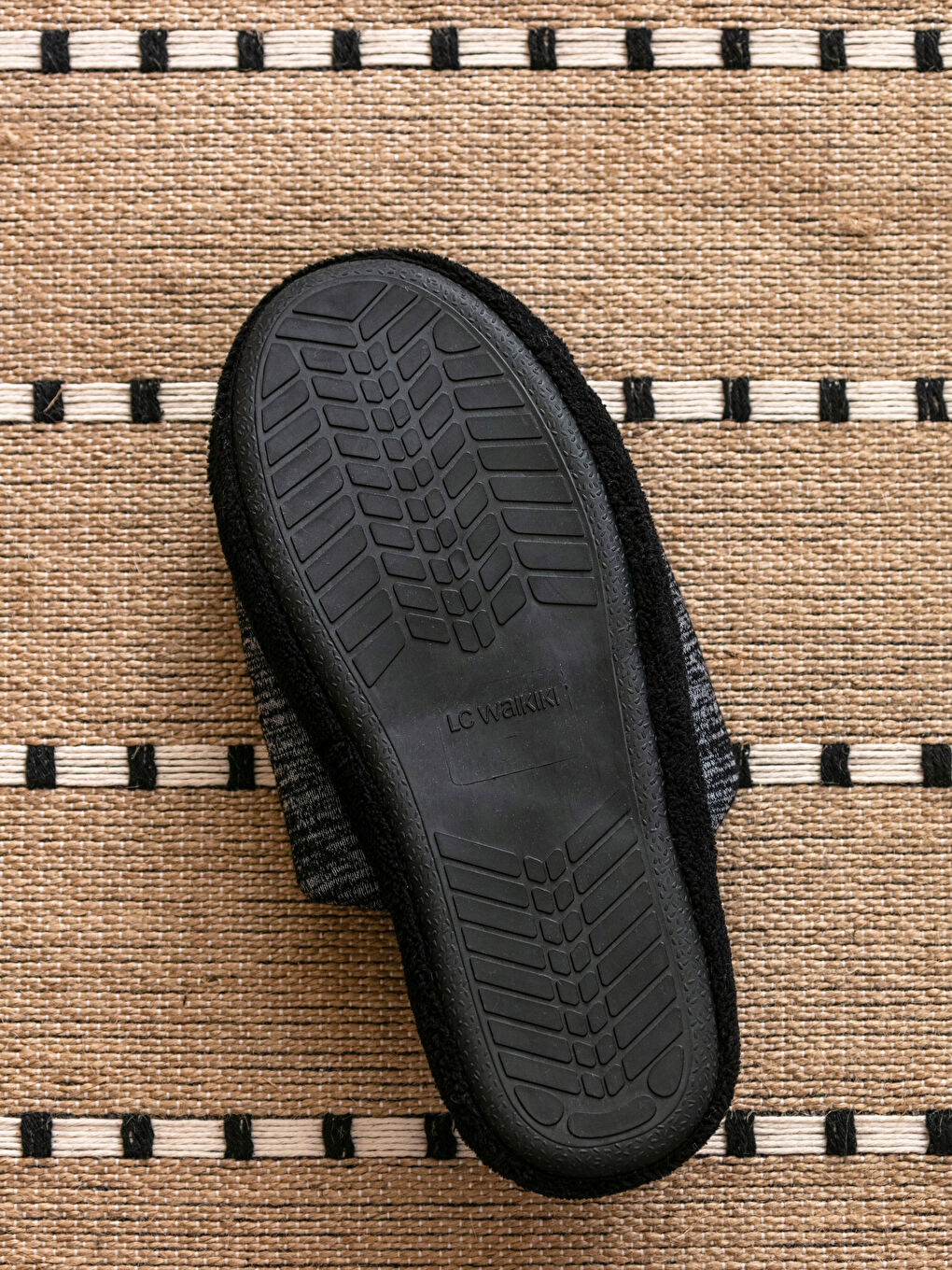 Papuci de Casă de Interior pentru Bărbați cu Etichetă și Față Închisă-3