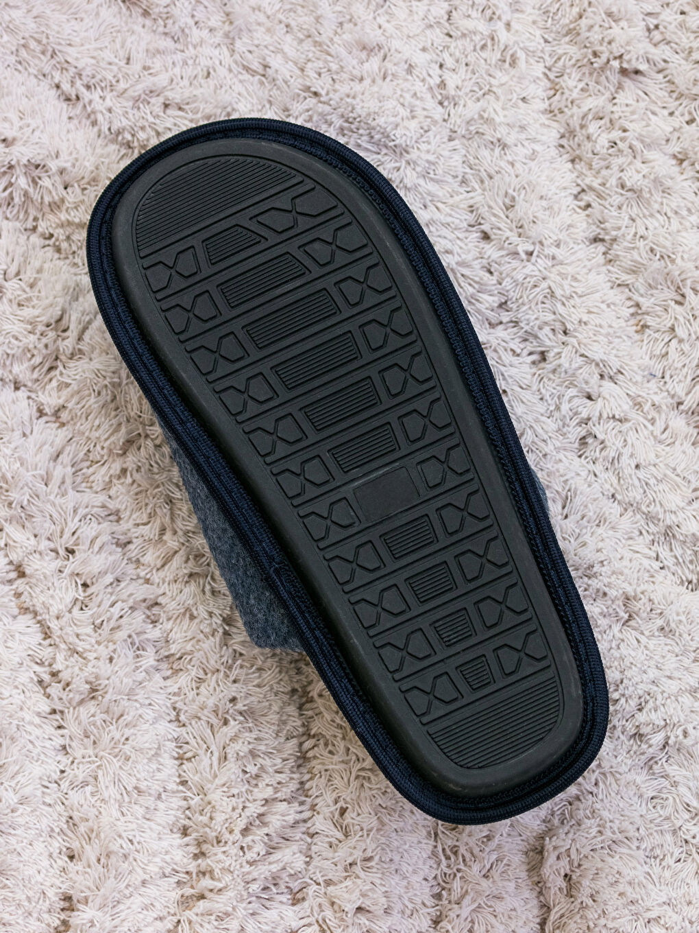 Chaussons d'intérieur pour Hommes à Bout Fermé avec Détail Étiquette-3