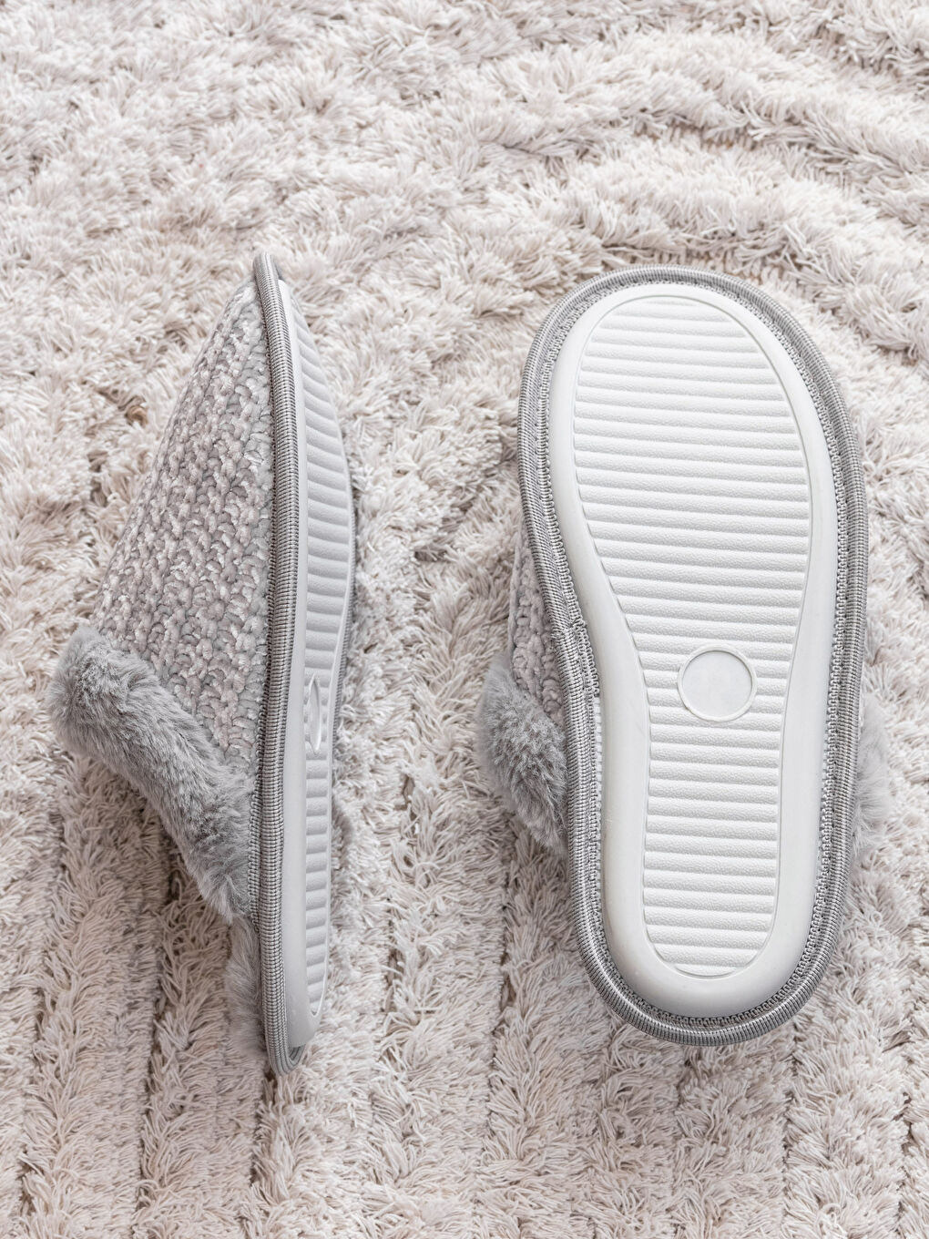 Self Patterned Women's House Slippers-2