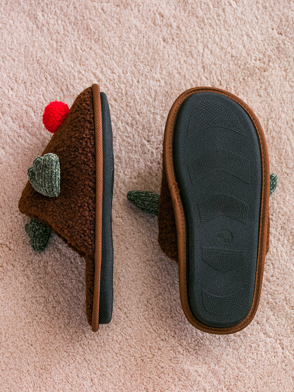 Embroidered Men's Home Slippers-3