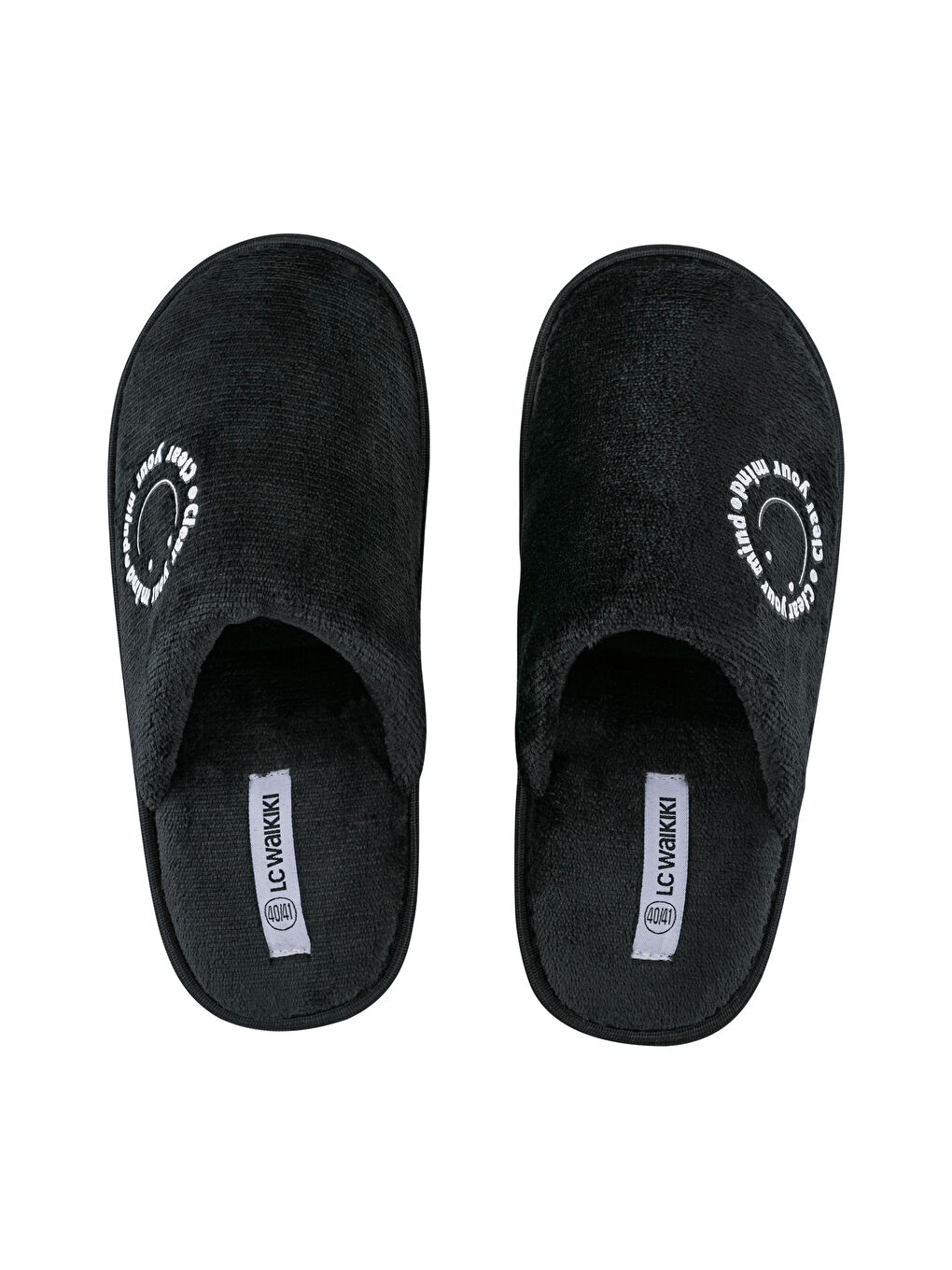 Закрытые спереди домашние тапочки с принтом для мужчин-4