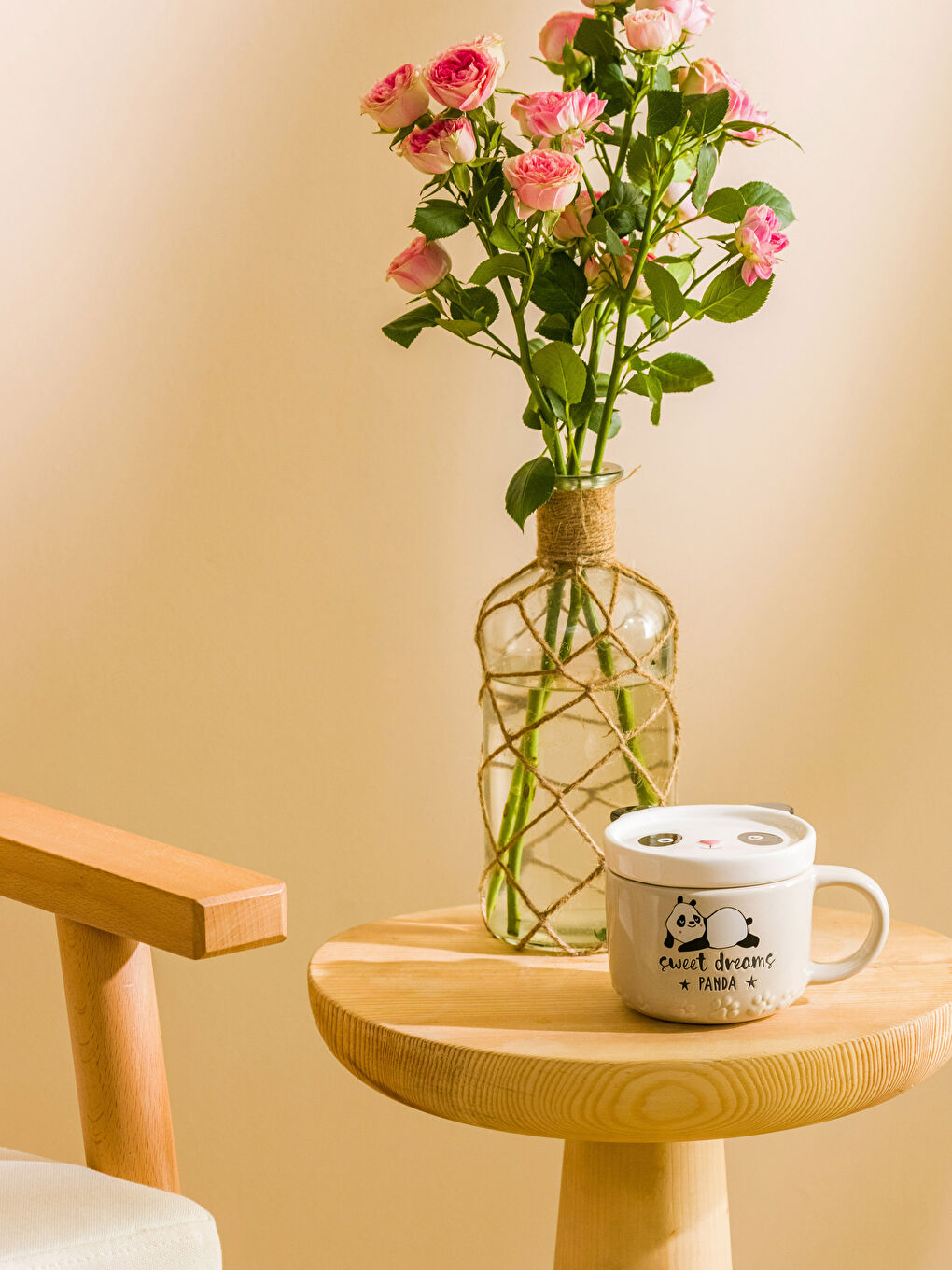 LCW HOME Panda Patterned Ceramic Mug 340 Ml -W33800Z8-F9C