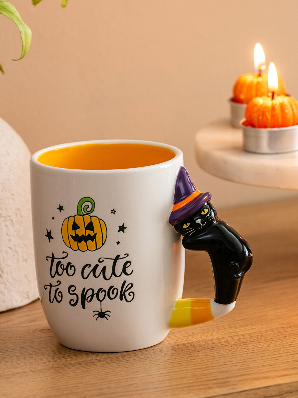 LCW HOME H12 Printed Ceramic Mug 450 ml -W34015Z8-F9C