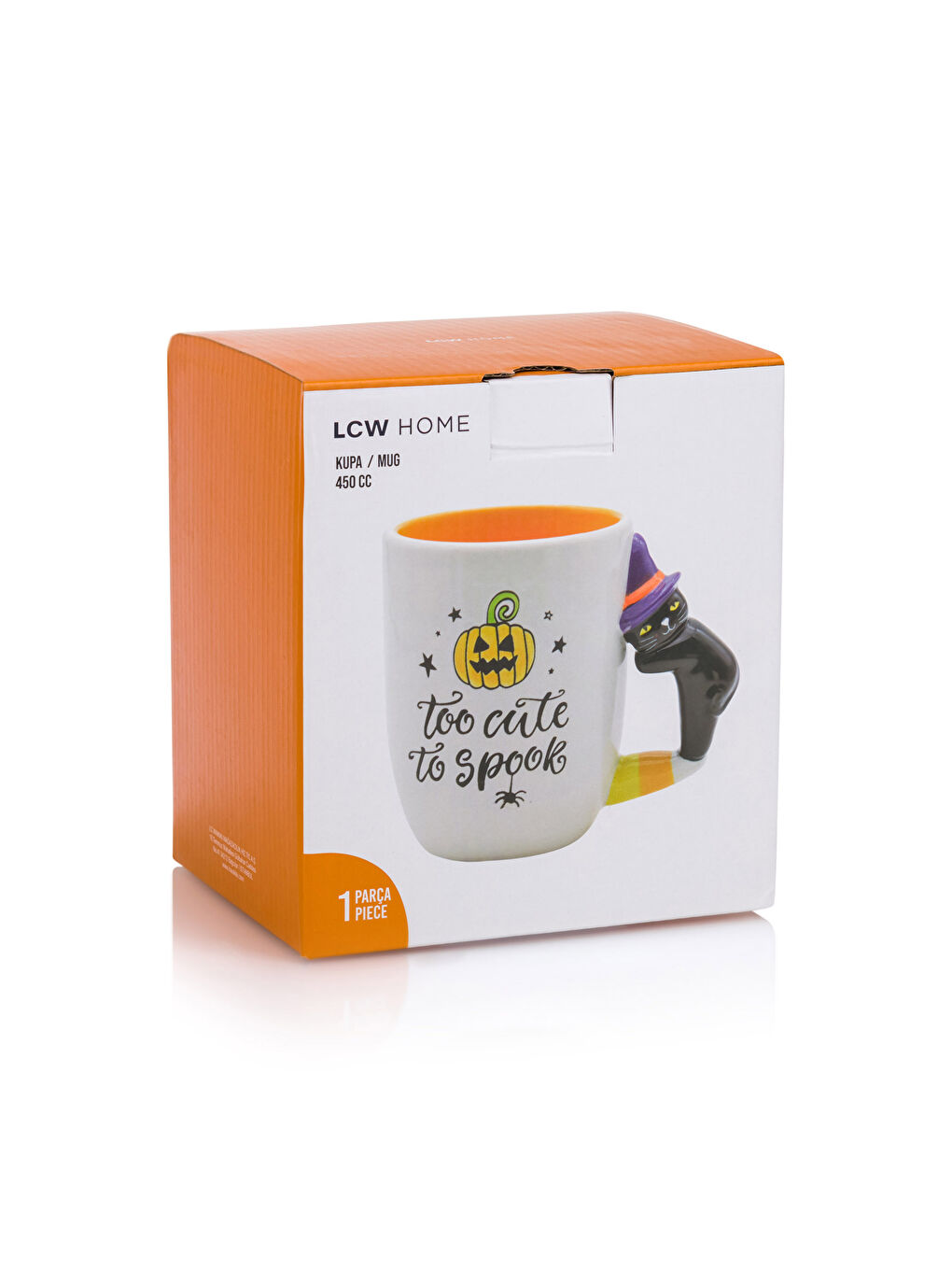 LCW HOME H12 Printed Ceramic Mug 450 ml -W34015Z8-F9C