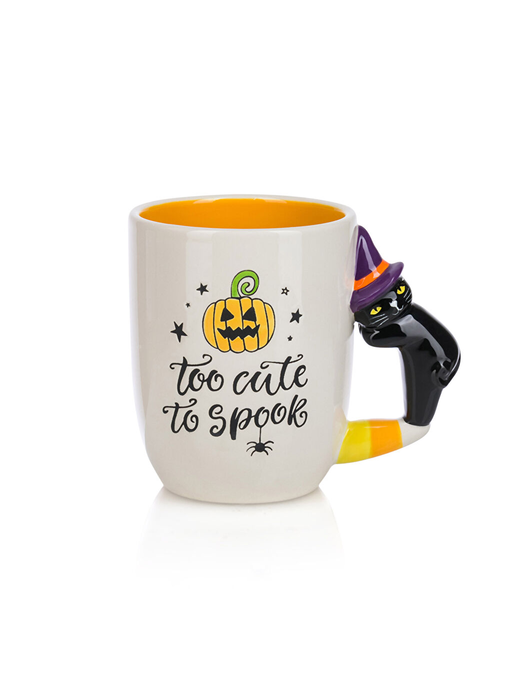 LCW HOME H12 Printed Ceramic Mug 450 ml -W34015Z8-F9C