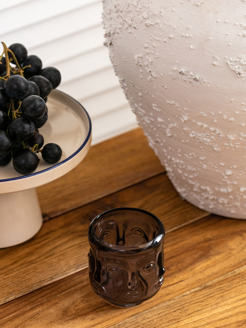 Gri Cam Mumluk 7x8 cm-1