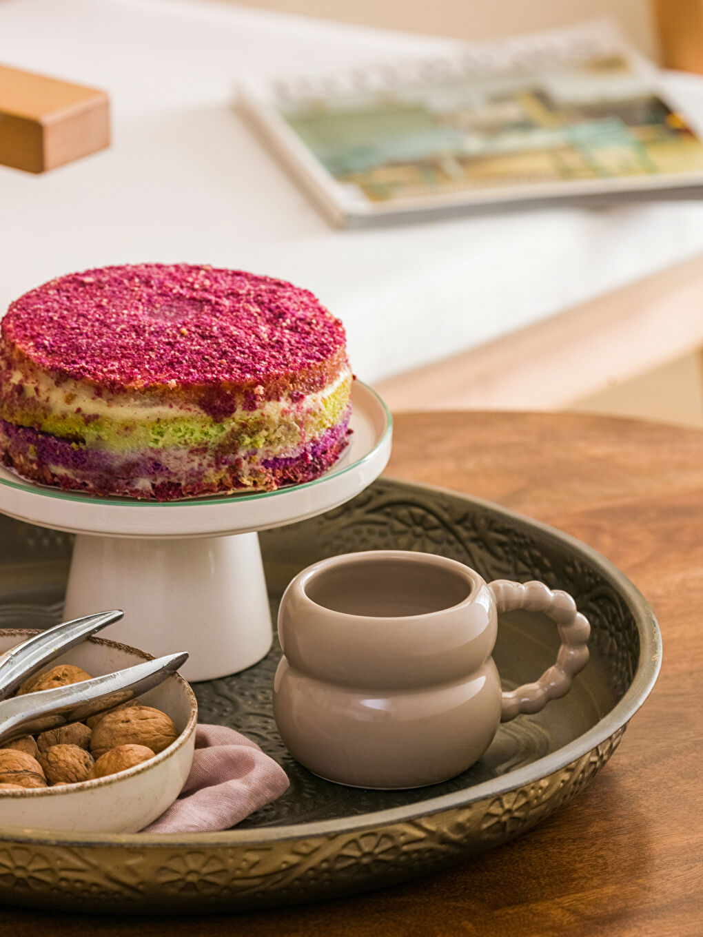 Bej Seramik Kupa 280 ml