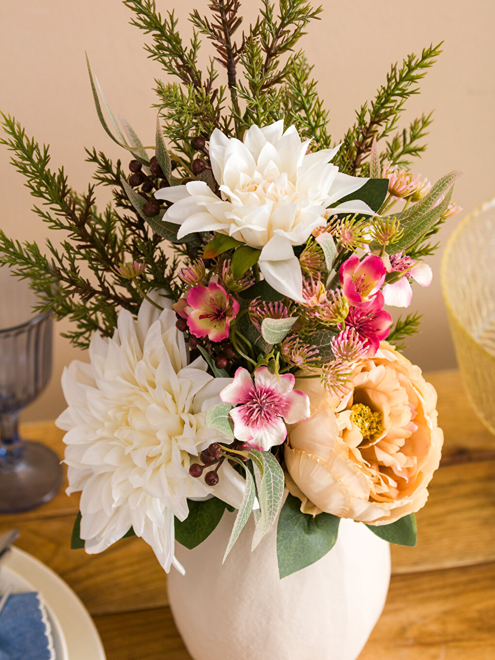 Декоративті жасанды гүл 47 см-1