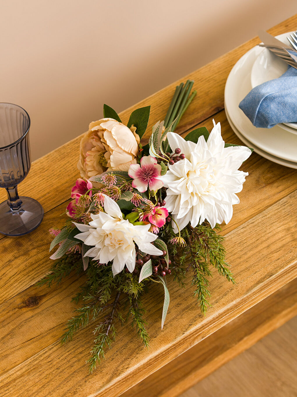 Декоративті жасанды гүл 47 см-2