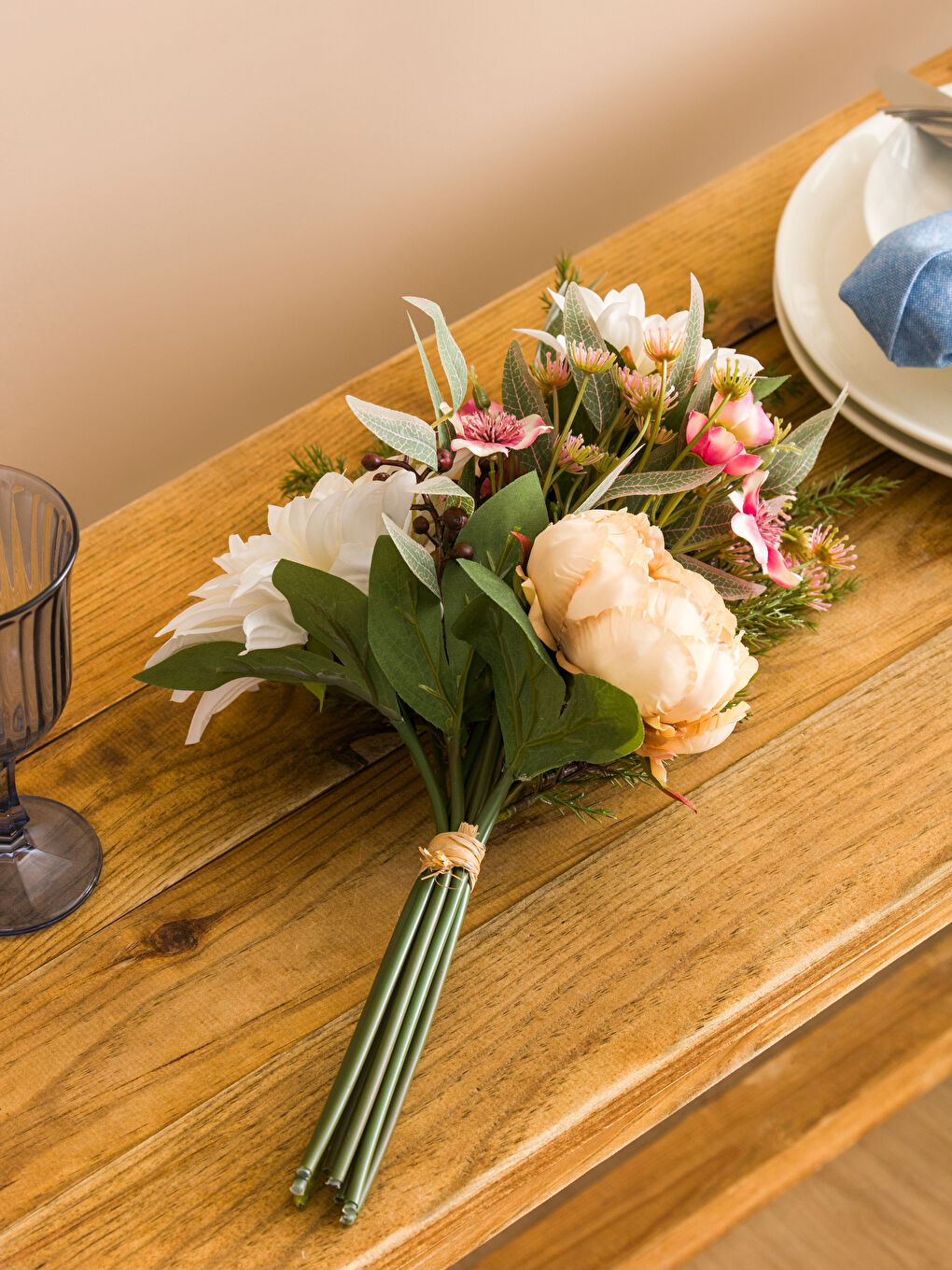 Декоративті жасанды гүл 47 см-3