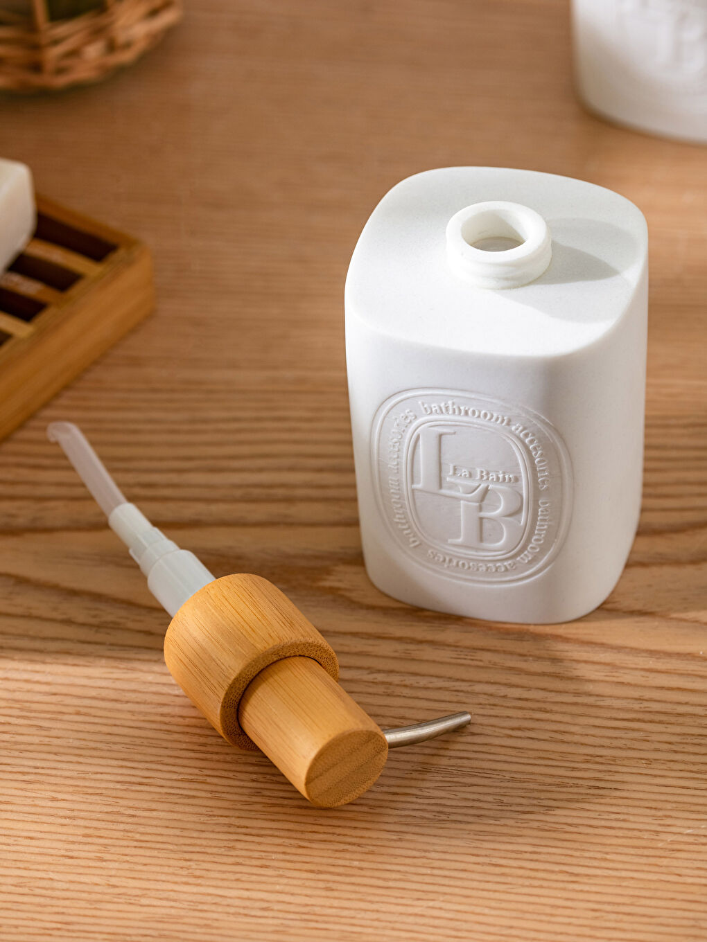 Bej Poliresin Sıvı sabunluk-1