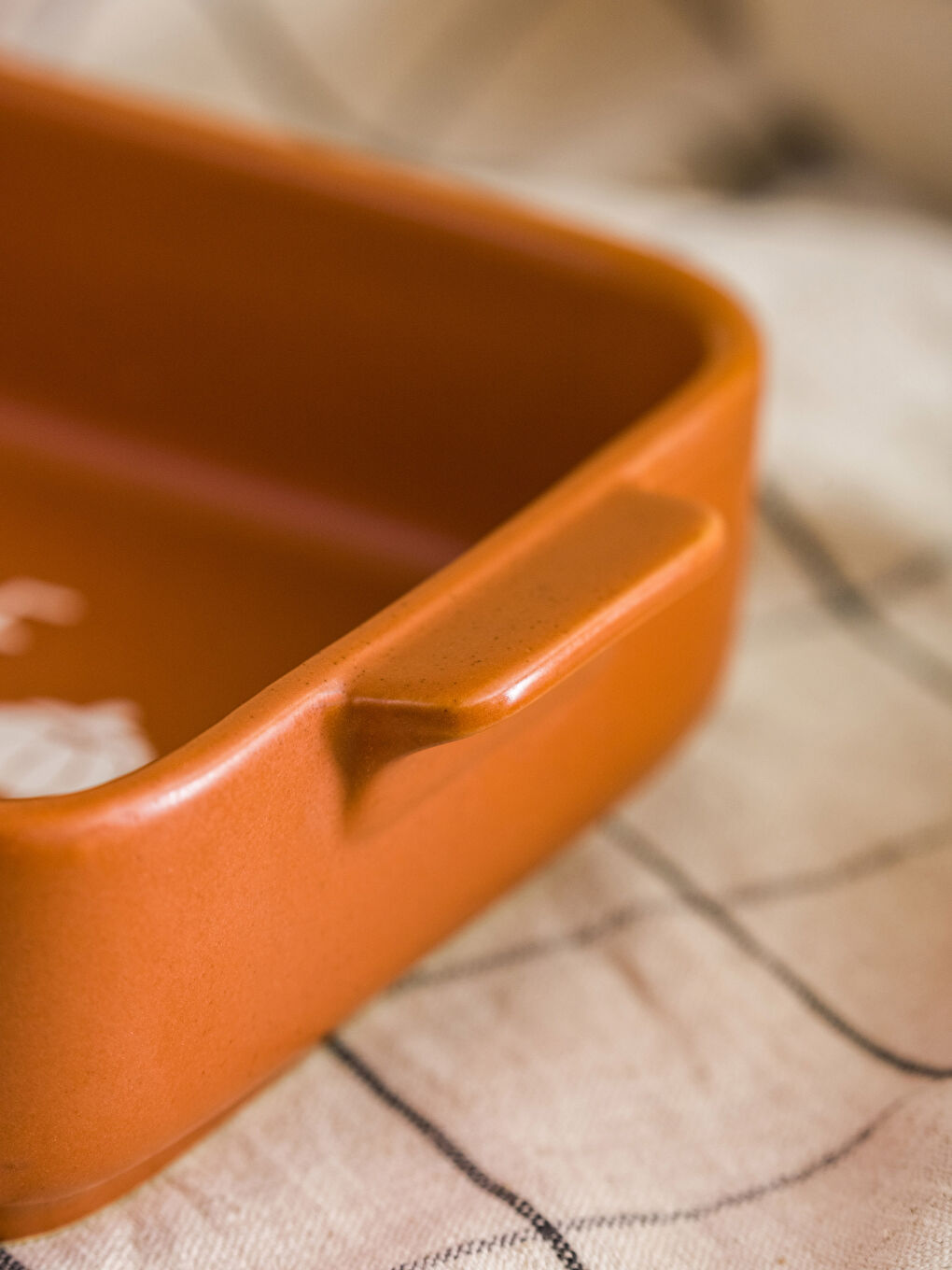 Patterned Ceramic Oven Dish 21x21 Cm-3