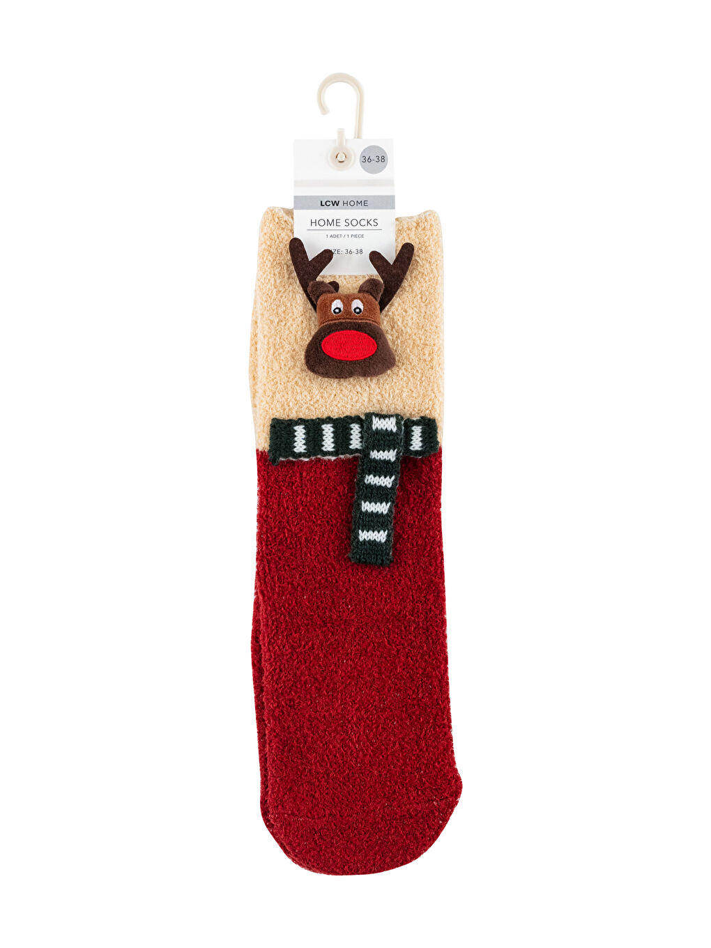 LCW HOME Gemusterte Homewear-Socken für Damen -W37202Z8-F9C