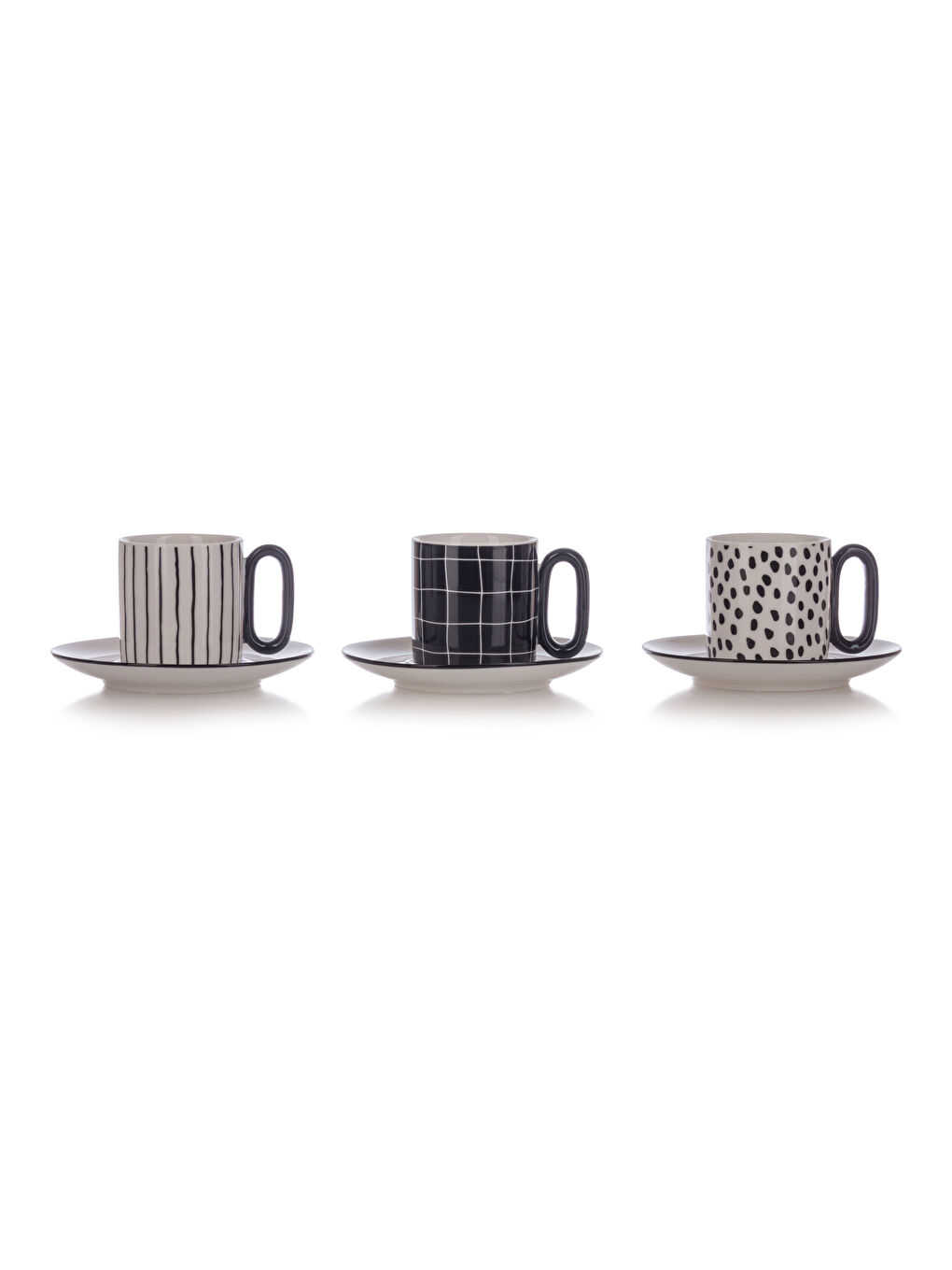 Printed 6-Person Coffee Cup Set 90 ml-5