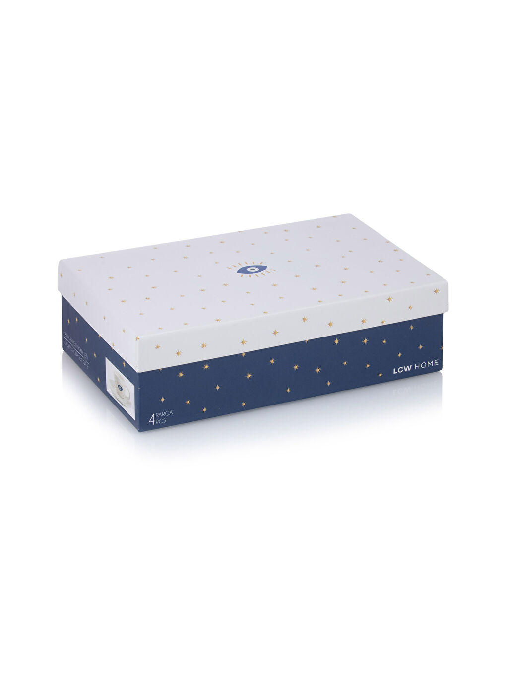 LCW HOME Göz Baskılı 2 Kişilik Kahve Fincan Takımı 90 ml -W3AD10Z8-F9C
