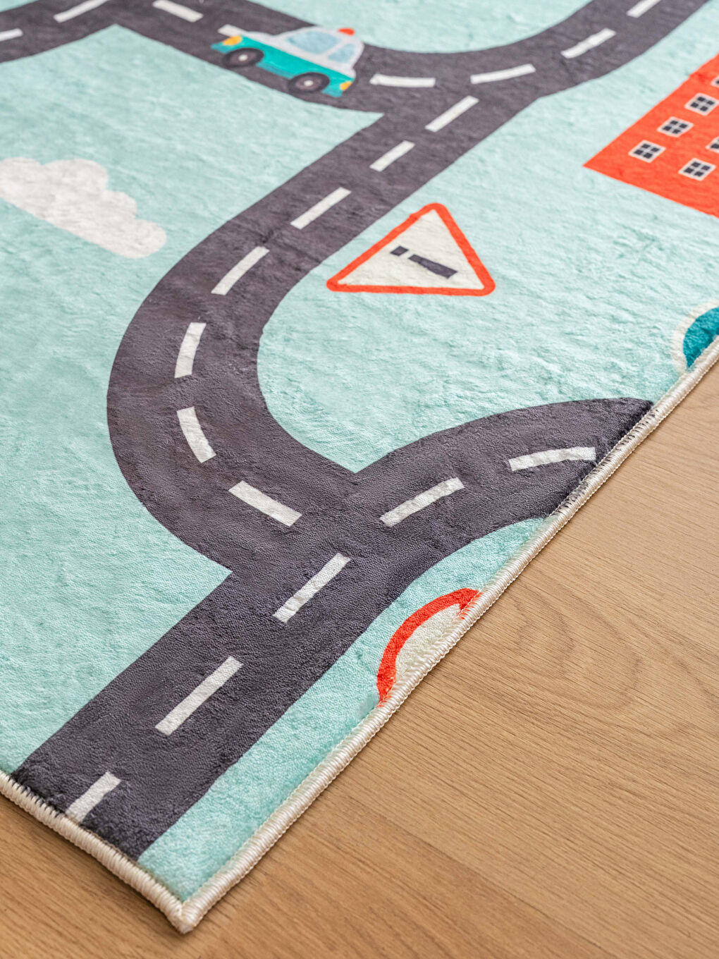 Karışık Desenli Çocuk Halısı 80x140 cm-1