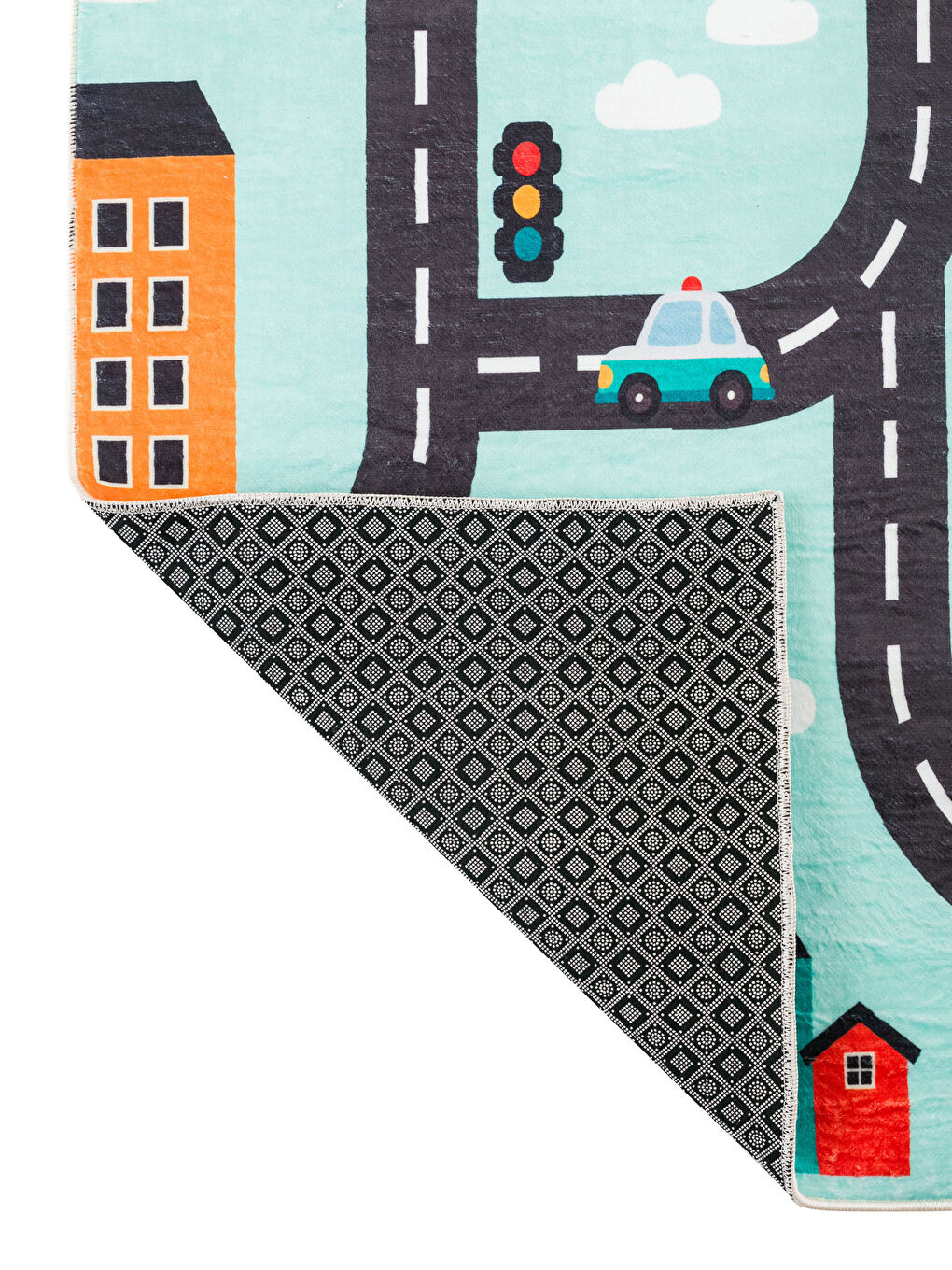 Karışık Desenli Çocuk Halısı 80x140 cm-2