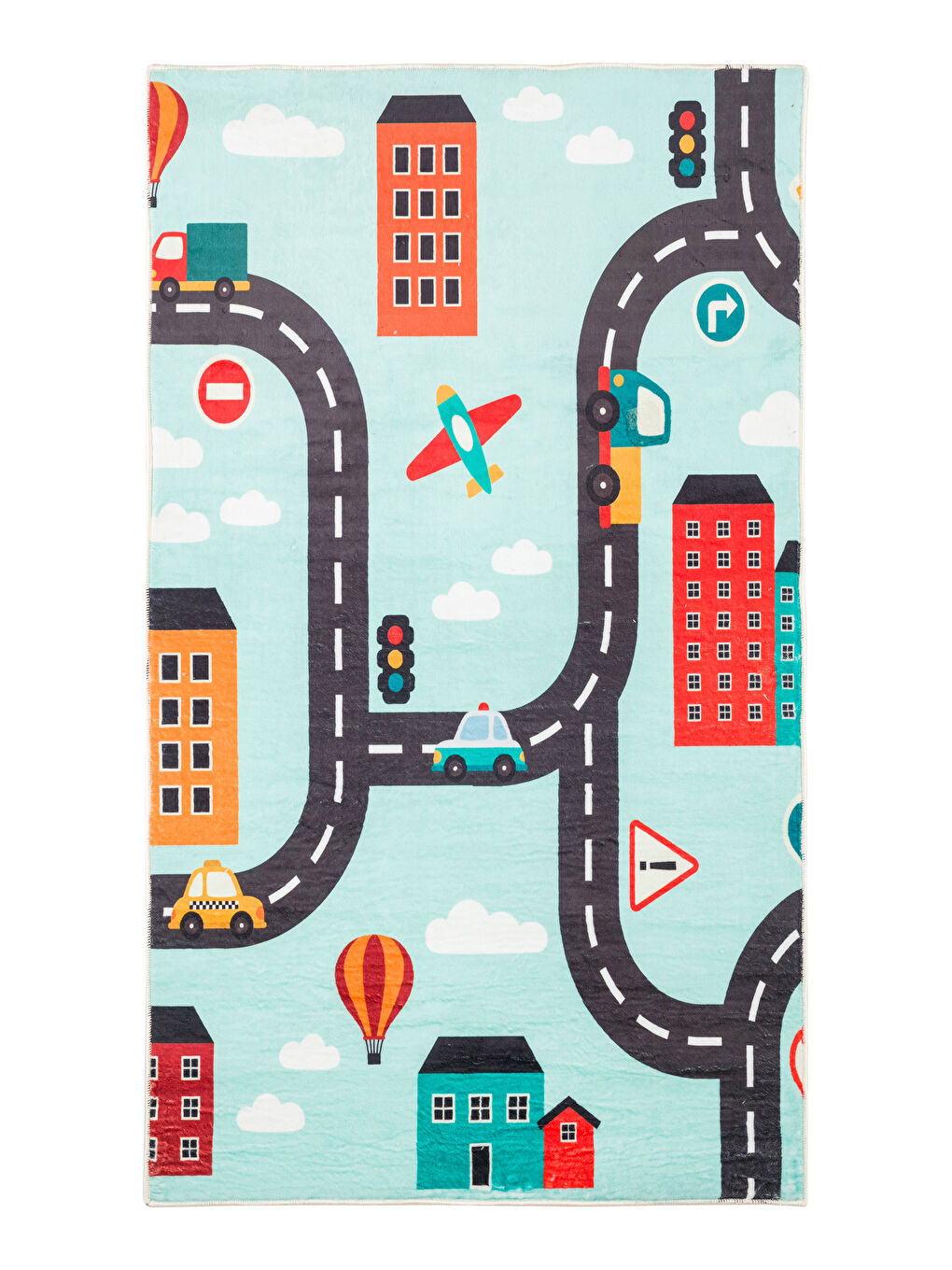 Karışık Desenli Çocuk Halısı 80x140 cm-3