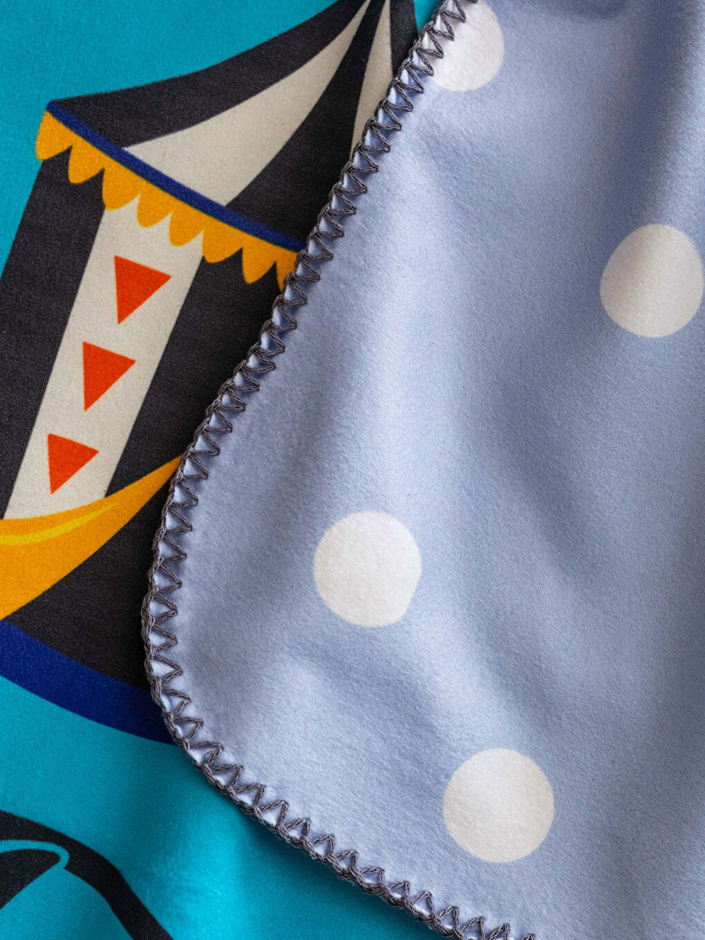 Karışık Baskılı Çift Taraflı Unisex Bebek Uyku Seti-4