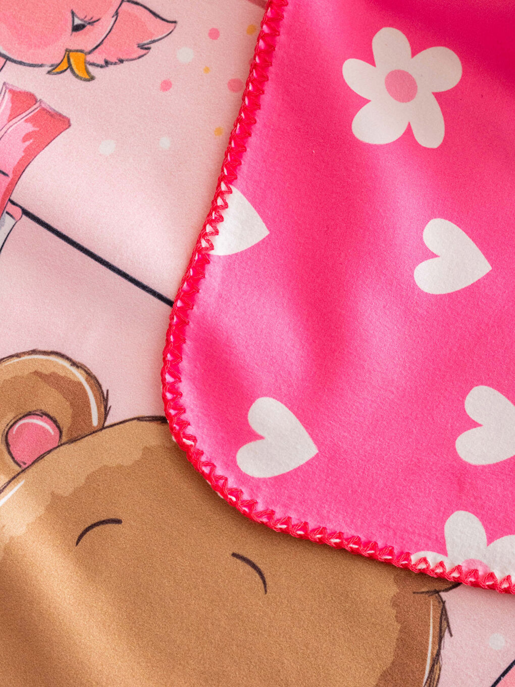 Karışık Baskılı Çift Taraflı Unisex Bebek Uyku Seti-4