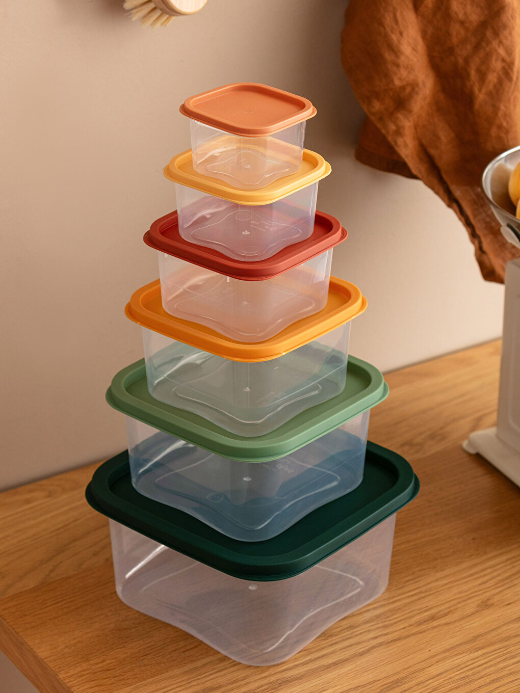 LCW HOME Storage Box Set of 6 -W3AH66Z8-F9C