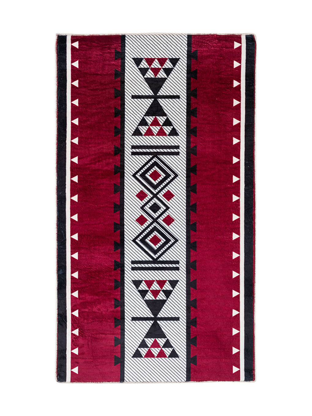 Karışık Etnik Desenli Halı 80x140 cm-3