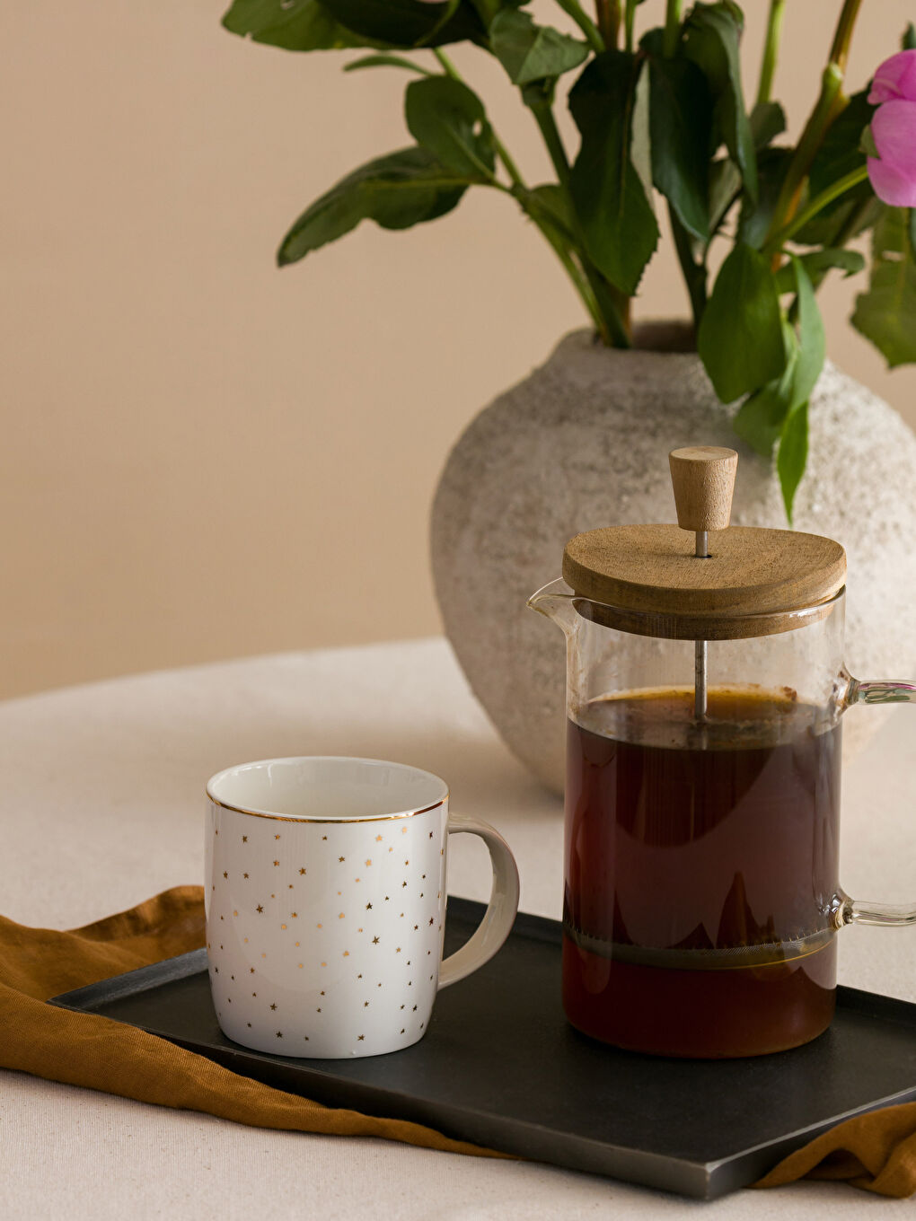 Отпечатана порцеланова чаша 363 мл-1