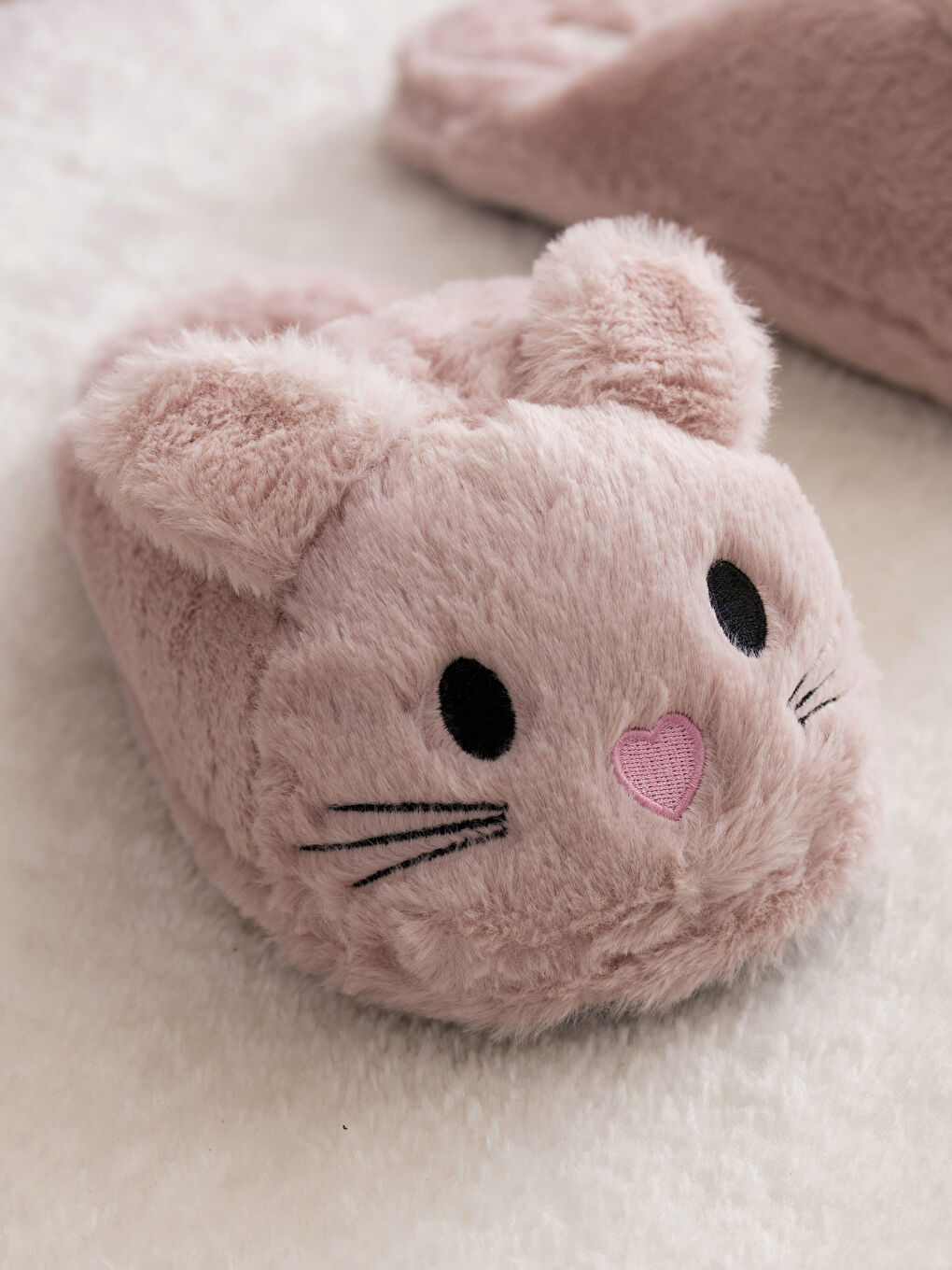 әйелдерге арналған қоян түріндегі үйге арналған тәпішкелер-2