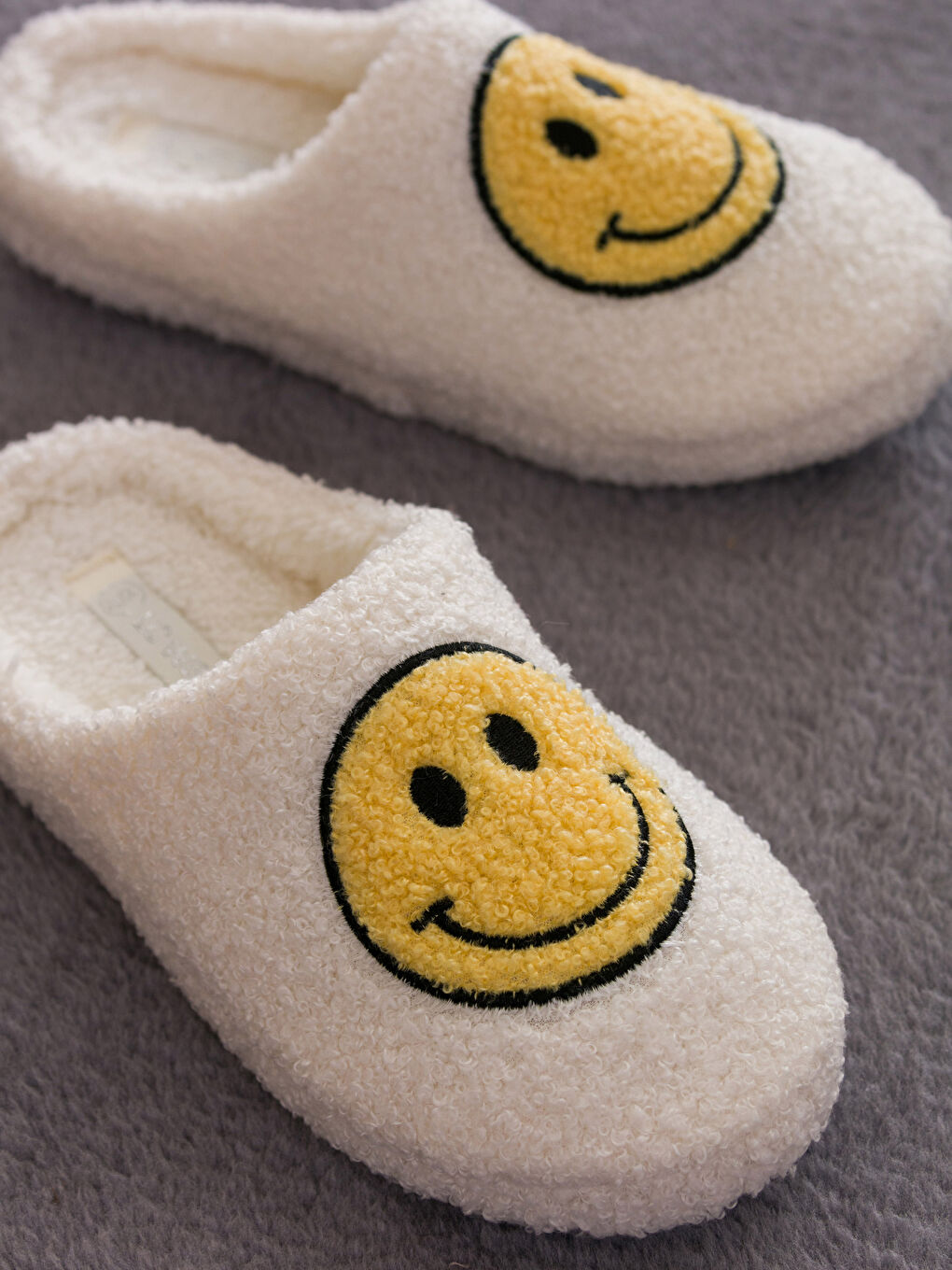 Домашние тапочки с вышивкой «Улыбка» для женщин-2