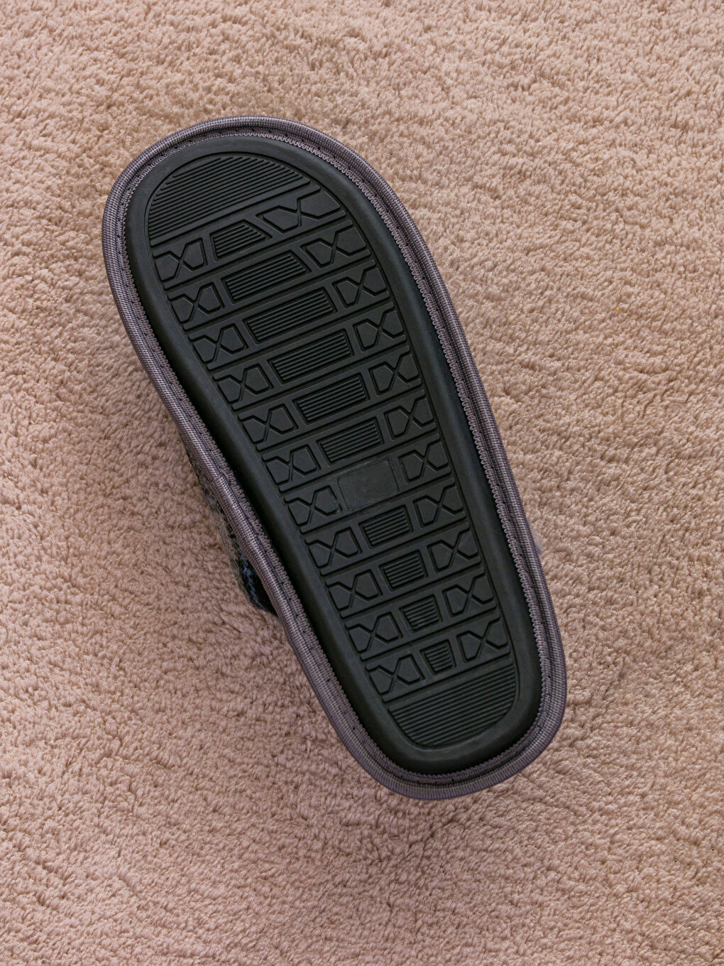 Тапочки мужские домашние в клетку-4