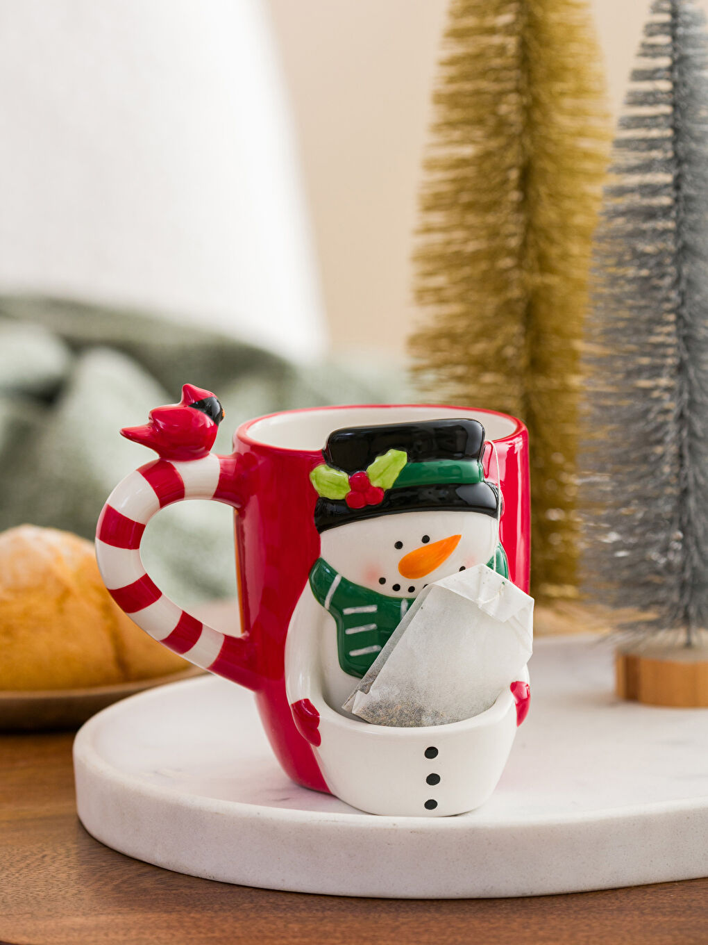 LCW HOME New Year Themed Ceramic Mug 420 Ml -W3AR64Z8-F9C