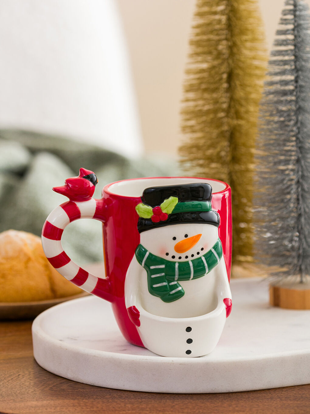 LCW HOME New Year Themed Ceramic Mug 420 Ml -W3AR64Z8-F9C