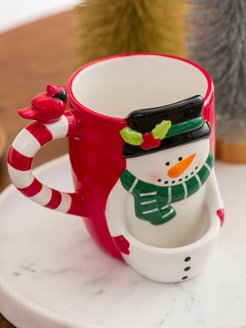 LCW HOME New Year Themed Ceramic Mug 420 Ml -W3AR64Z8-F9C