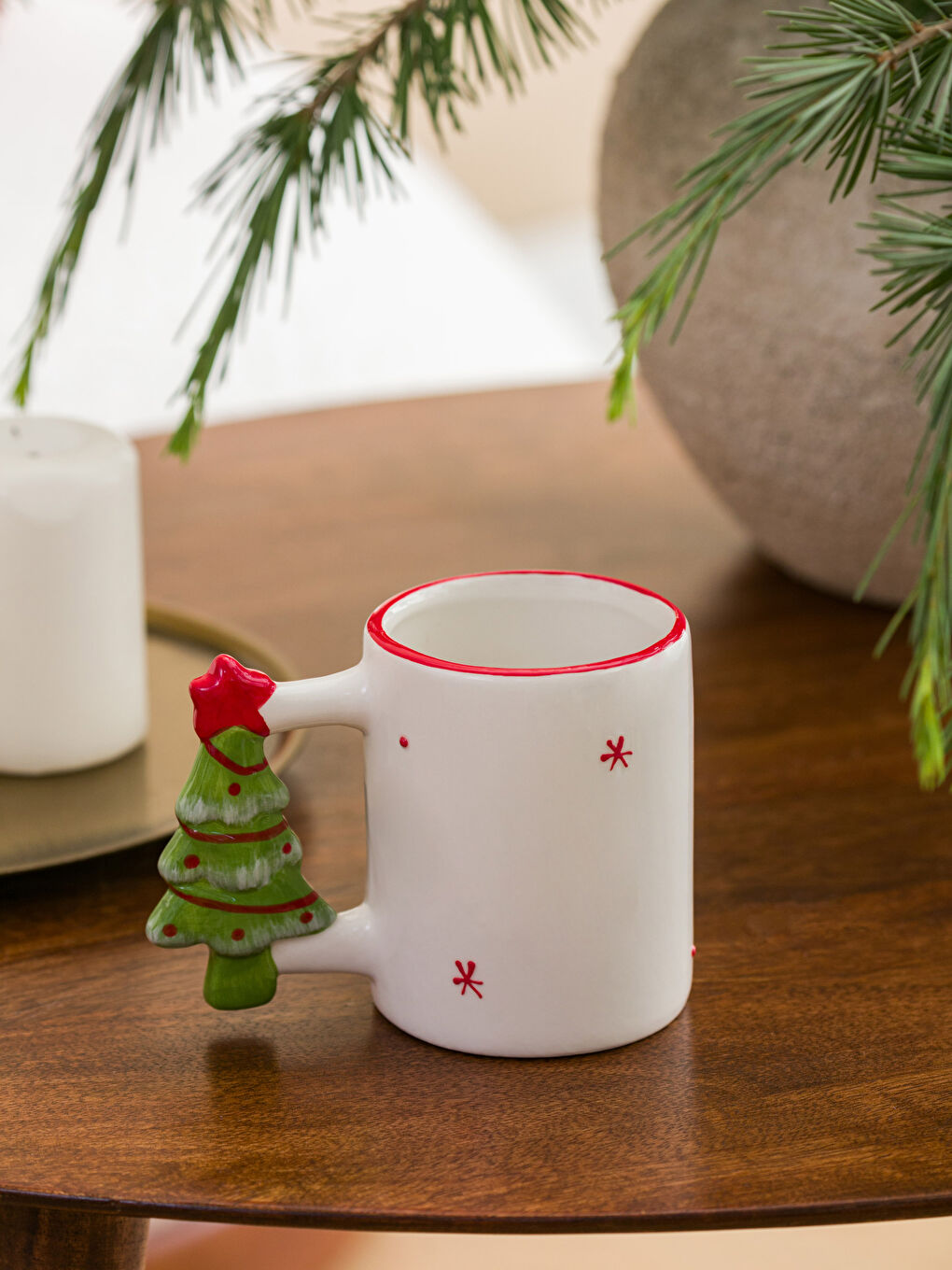 Božićna keramička šolja 280 ml-1